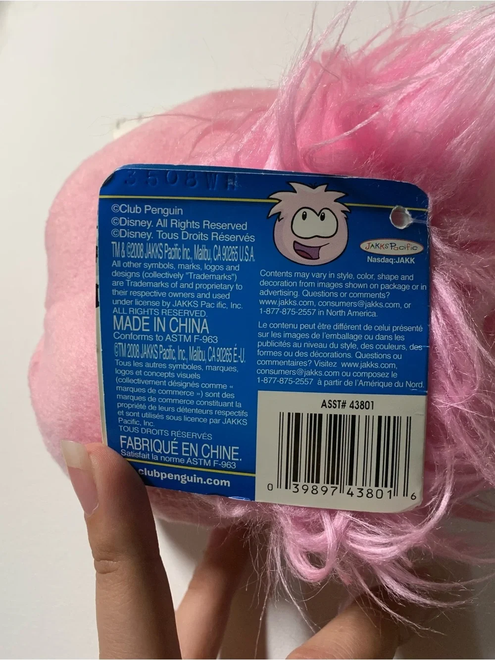 Vintage Y2K rare collectible Disney Club Penguin pink and green Puffle plushies